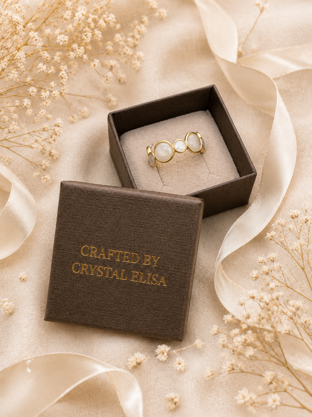 Bloom Pearl Ring: Statement Pearl Ring
