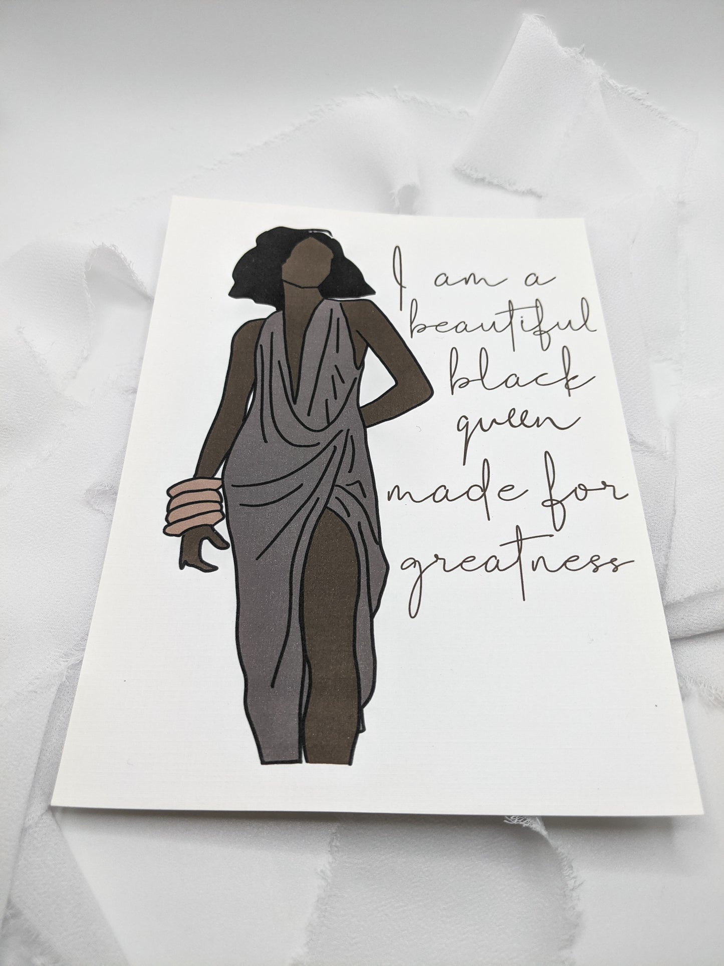 Black Queen Art Print