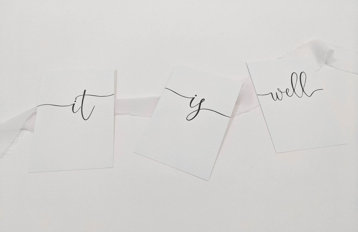 4"x6" It Is Well Art Print