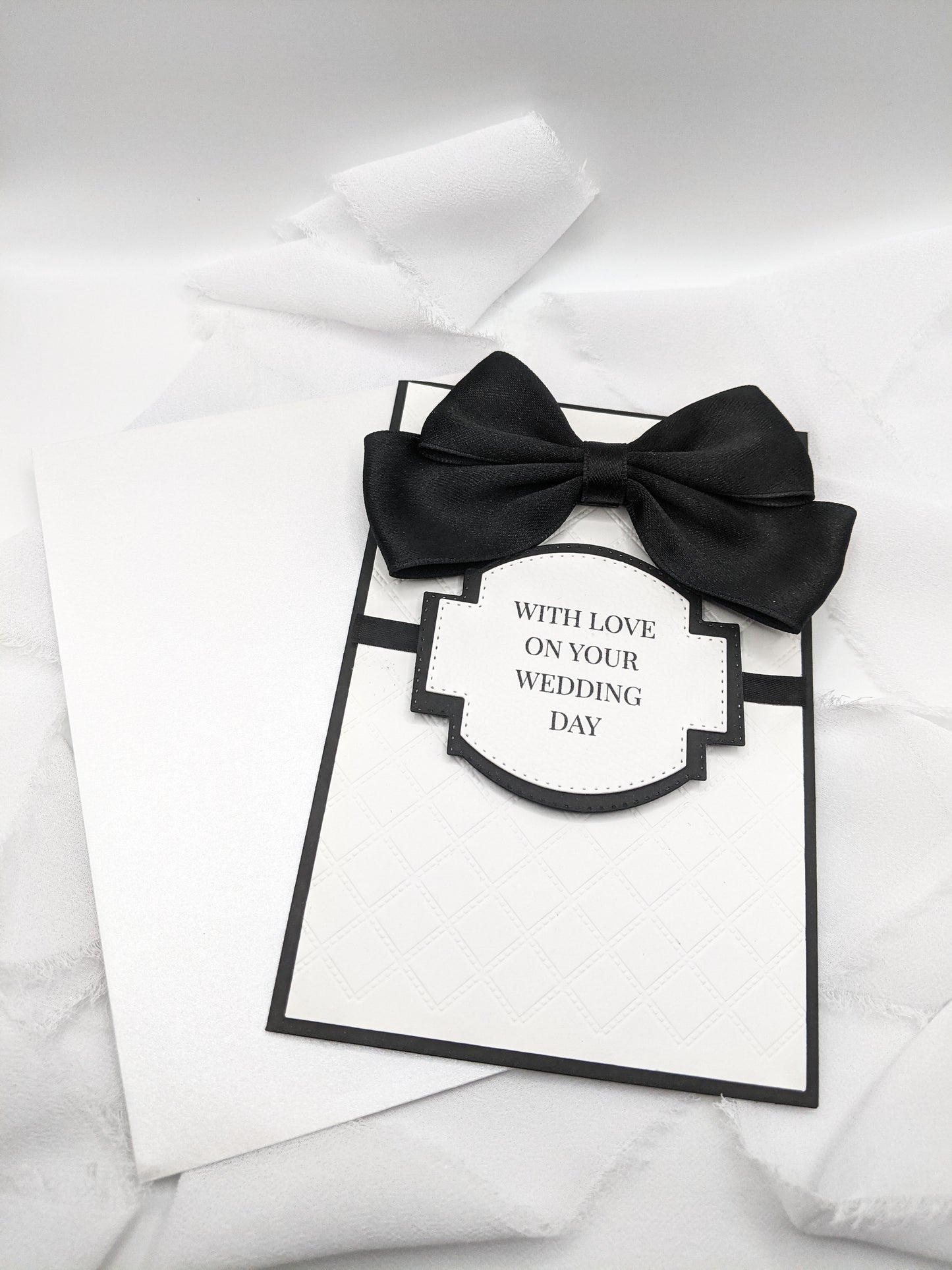 4"x6" Wedding Day Embossed Card