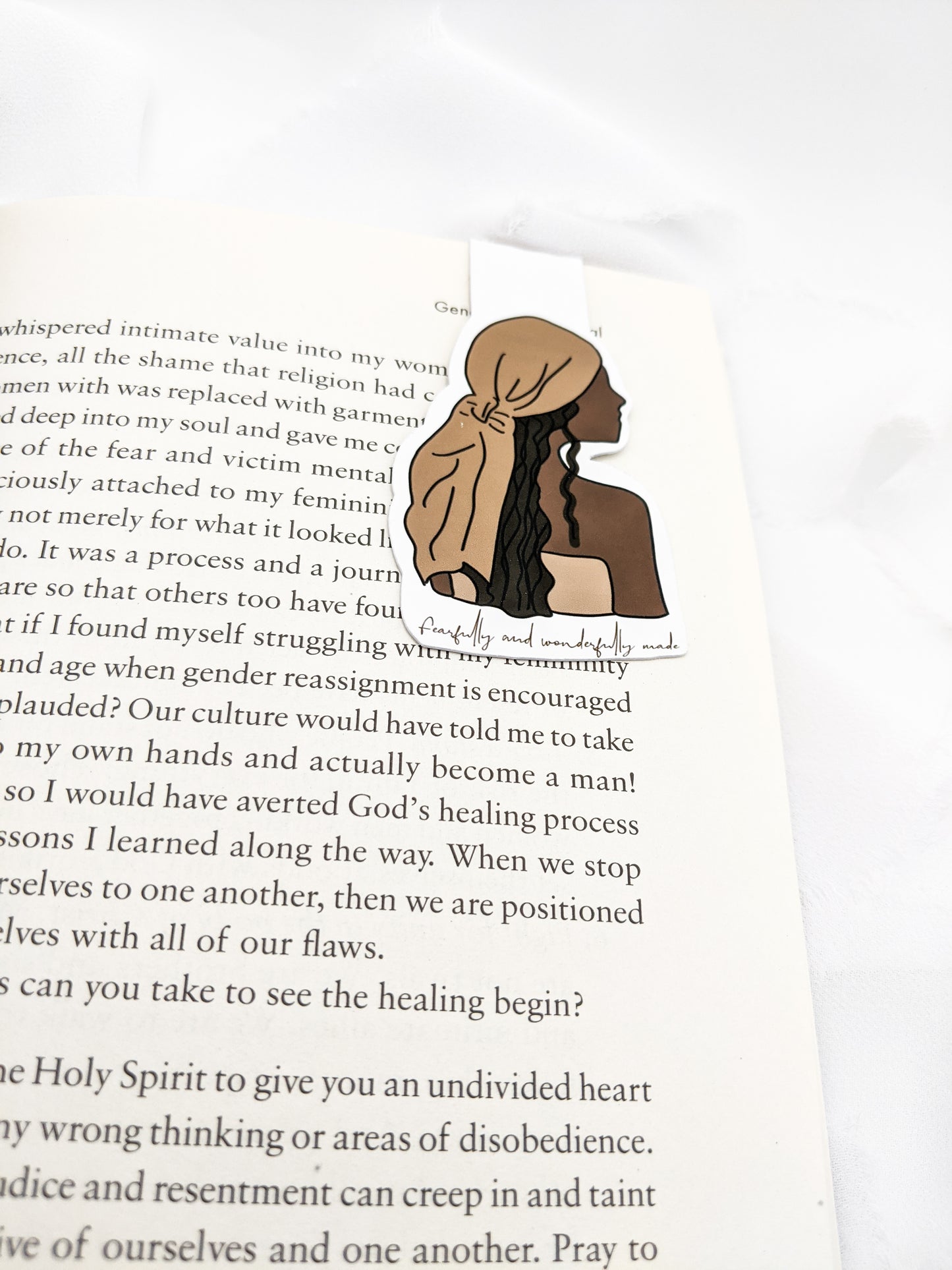 Fearfully and Wonderfully Made Magnetic Bookmark