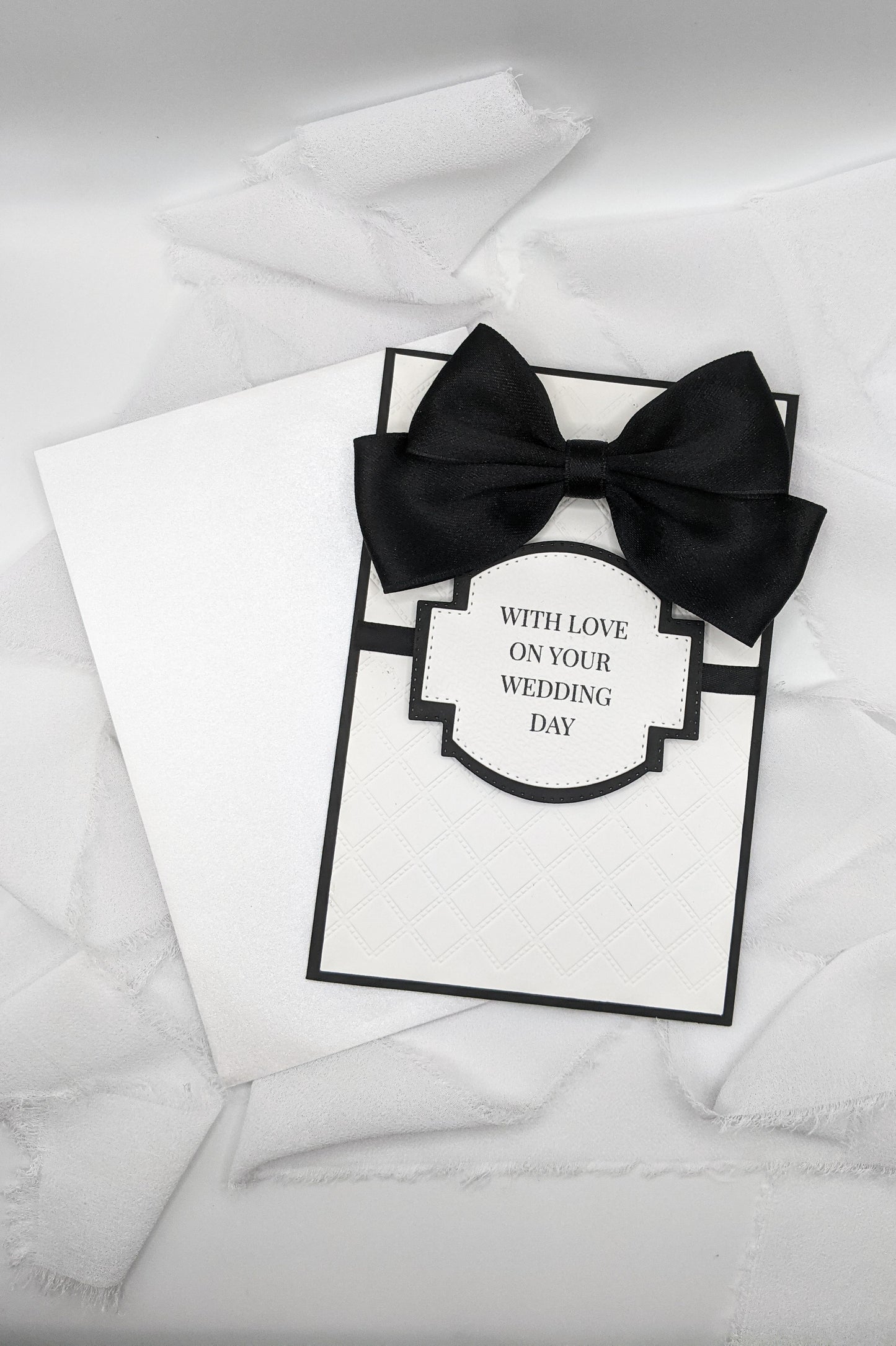 4"x6" Wedding Day Embossed Card