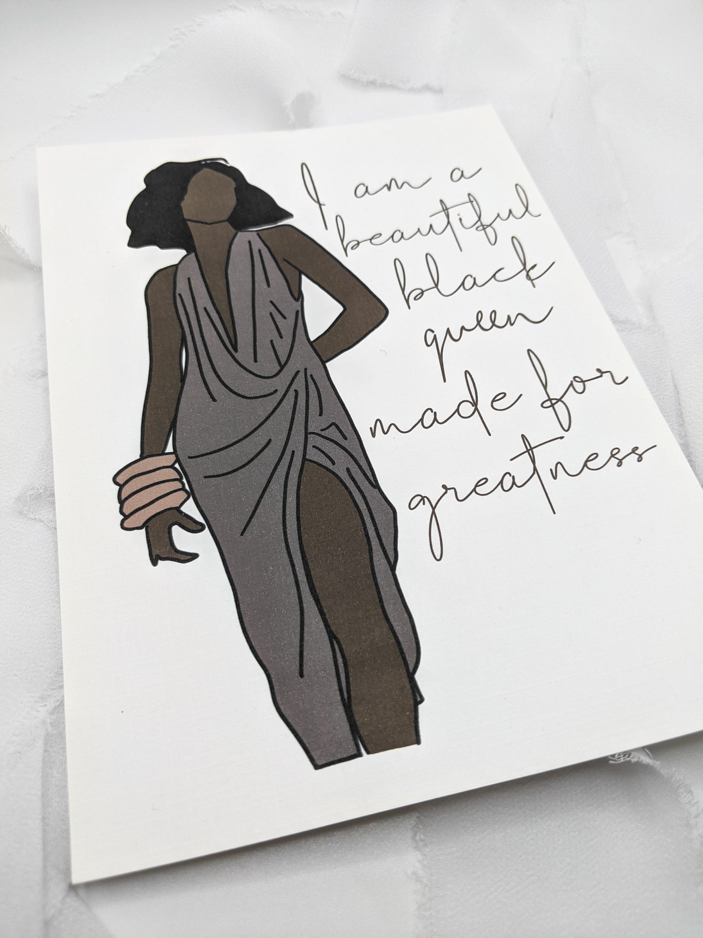 Black Queen Art Print