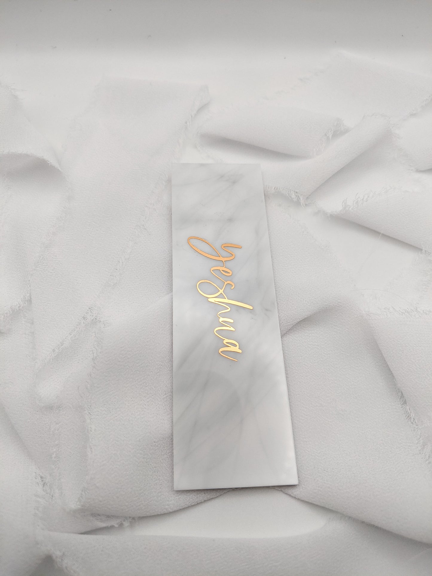 Custom Acrylic Bookmark with Name, Personalized Bookmark for Book Lovers