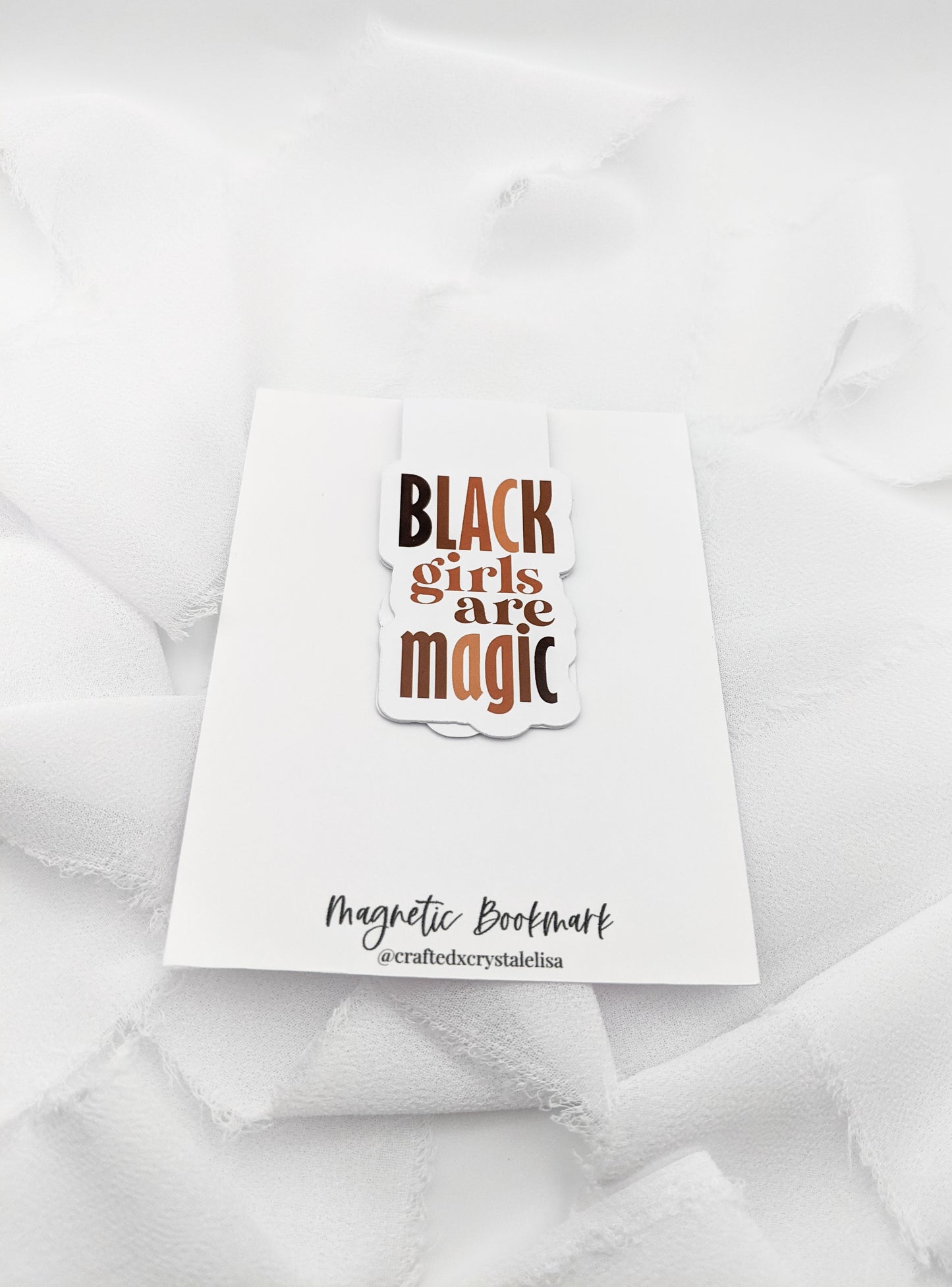 Black Girl Magic Magnetic Bookmark