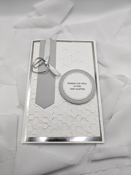 4"x6" New Chapter Embossed Card
