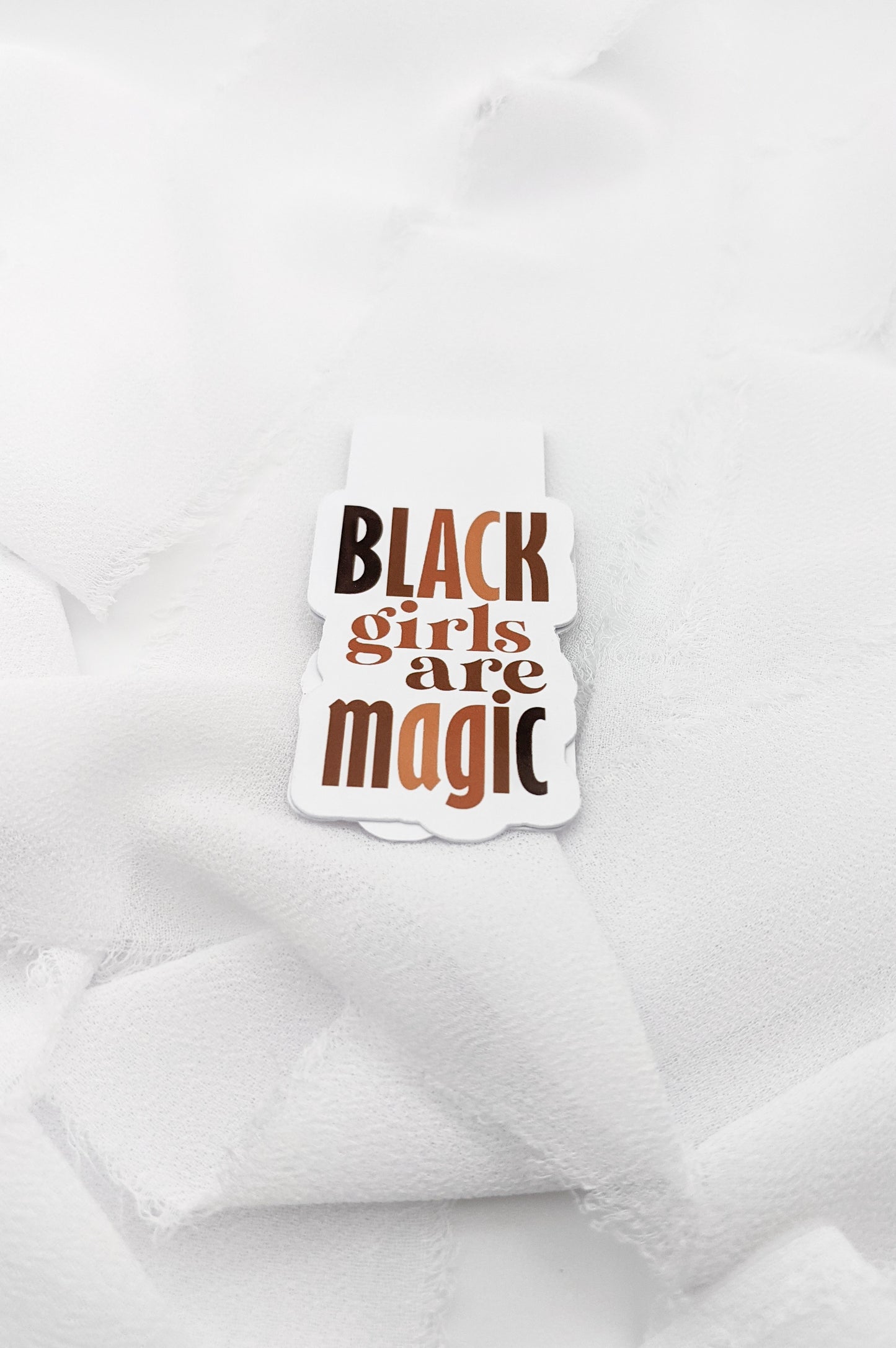 Black Girl Magic Magnetic Bookmark