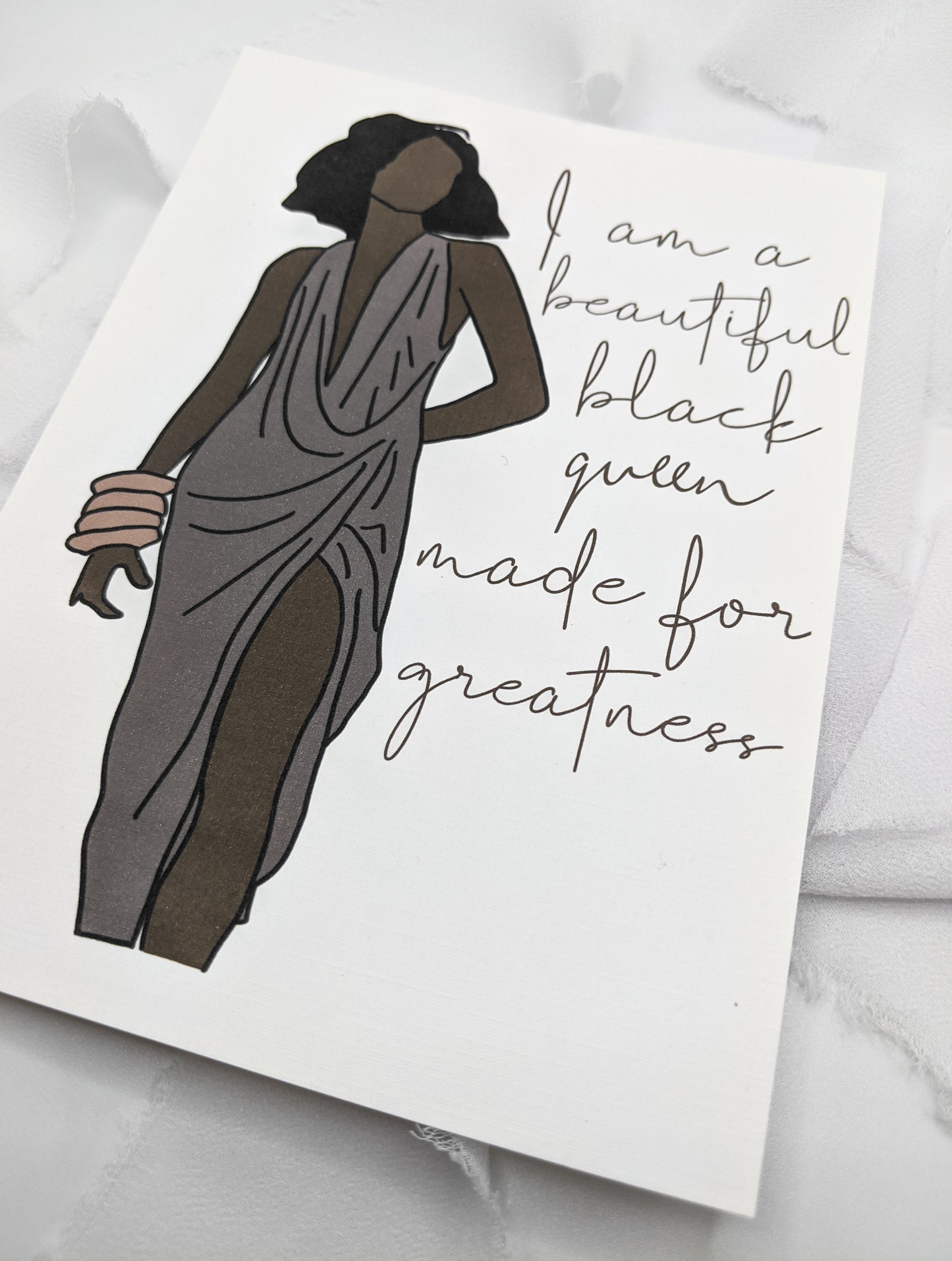 Black Queen Art Print