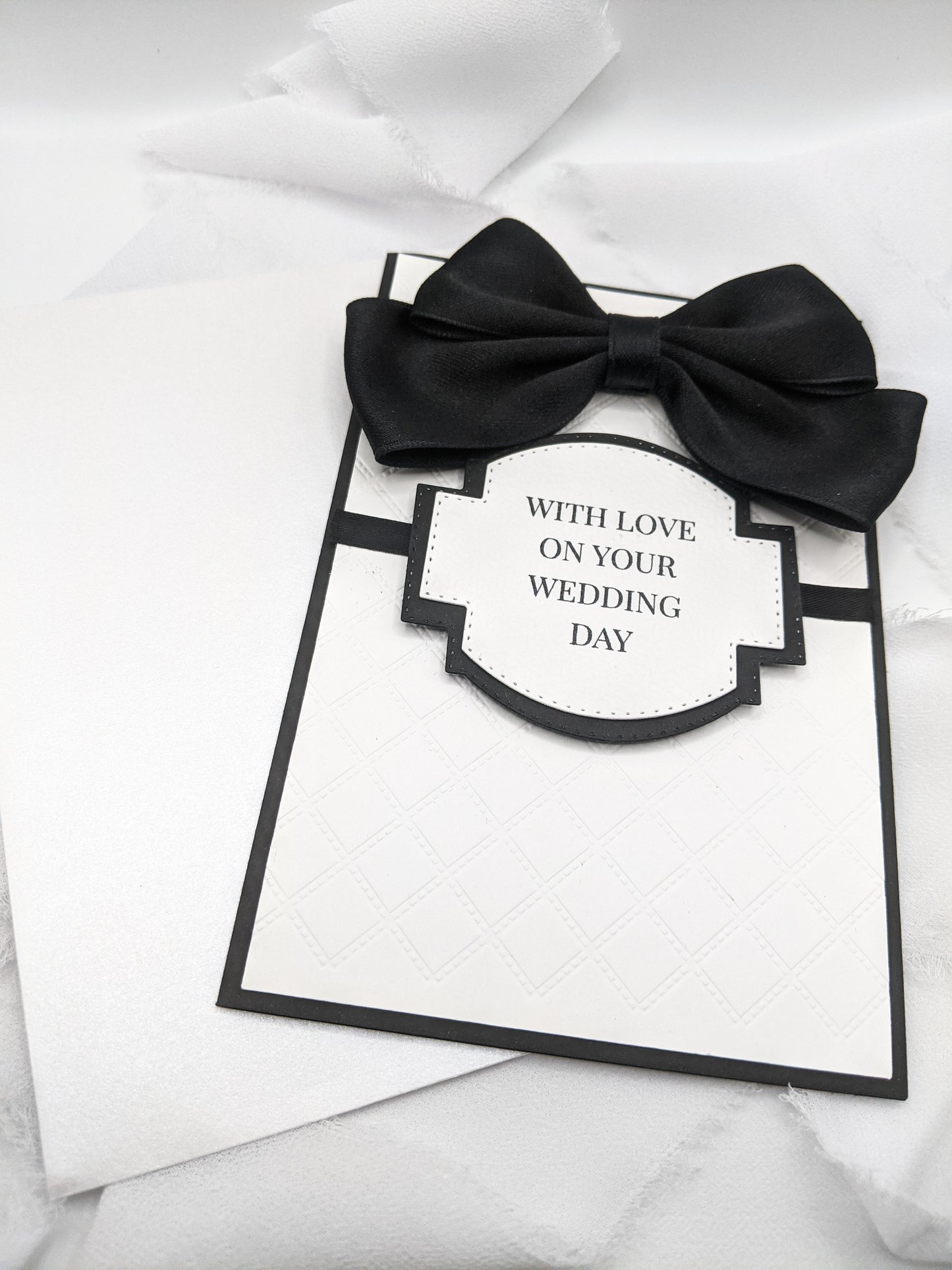 4"x6" Wedding Day Embossed Card