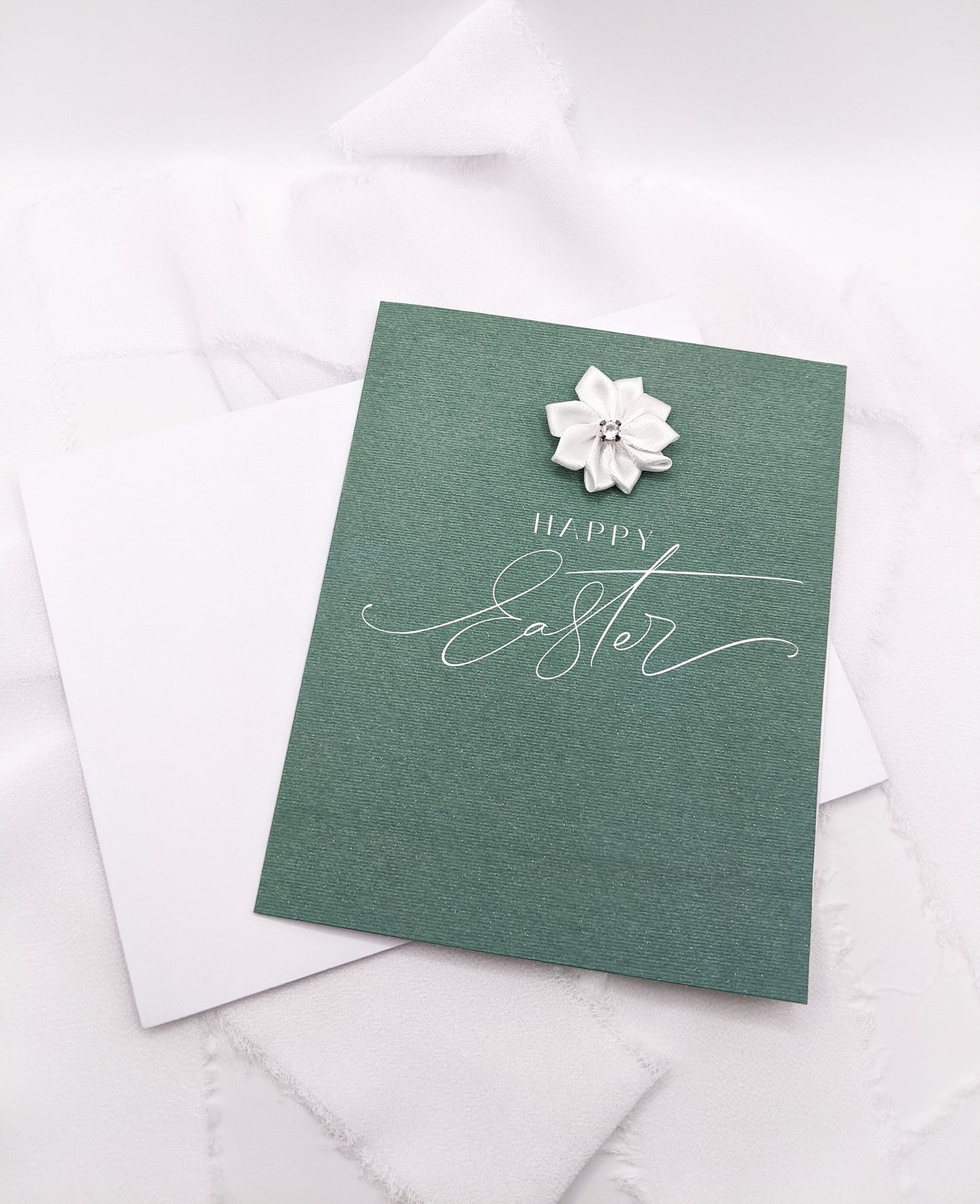 4”x5” Green Classy Easter Card