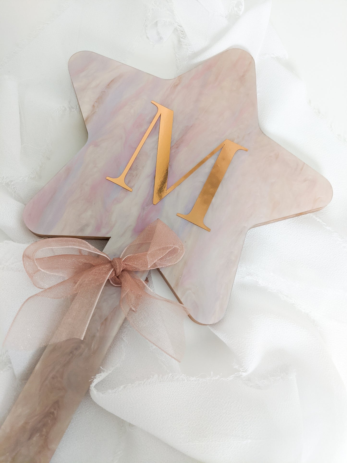 Personalized Star Hand Mirror, Handheld Vanity Mirror for Girls’ Dress Up