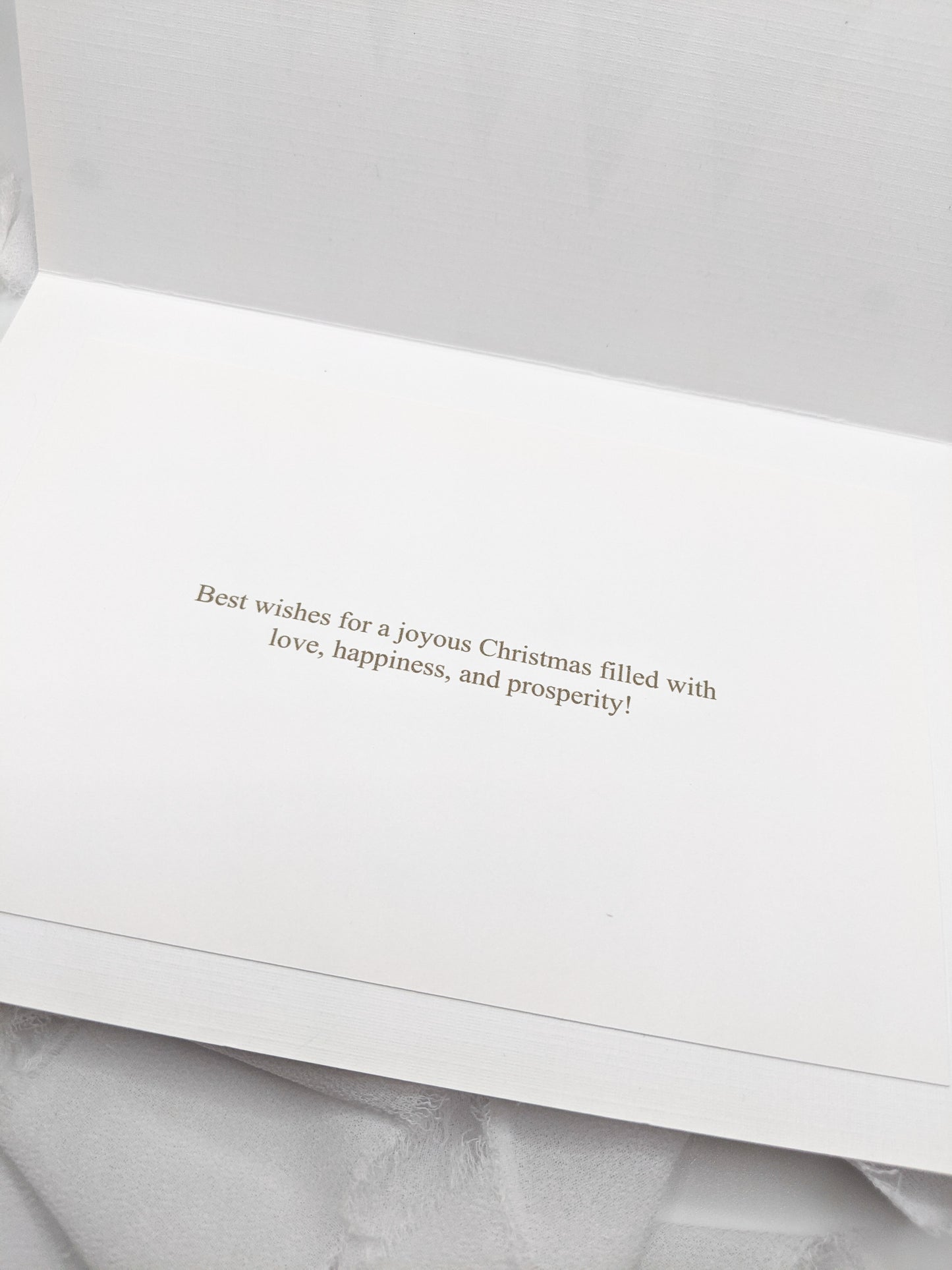 7"x5" Merry Christmas Tree Card