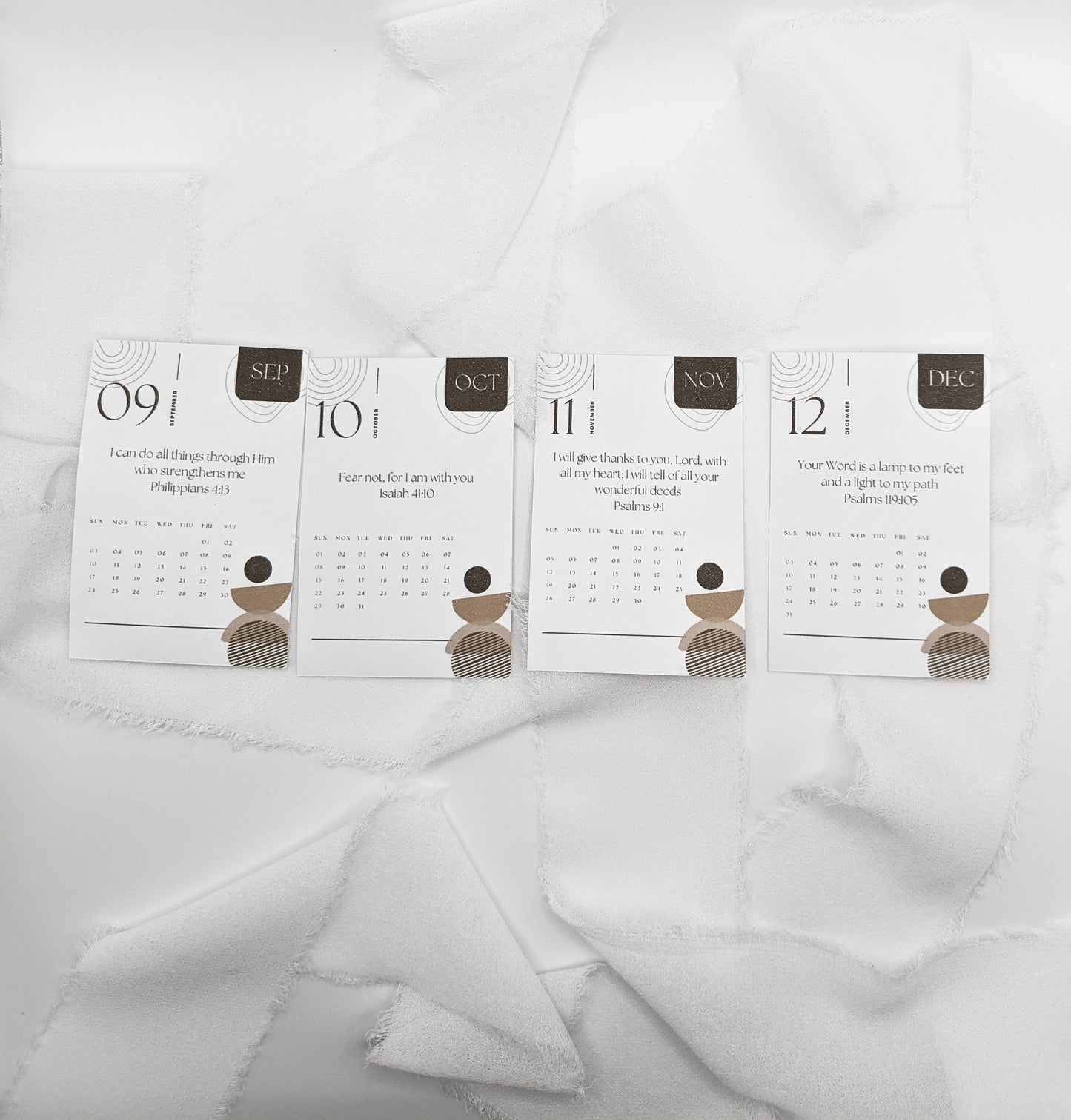 2025 Religious Calendar Stickers