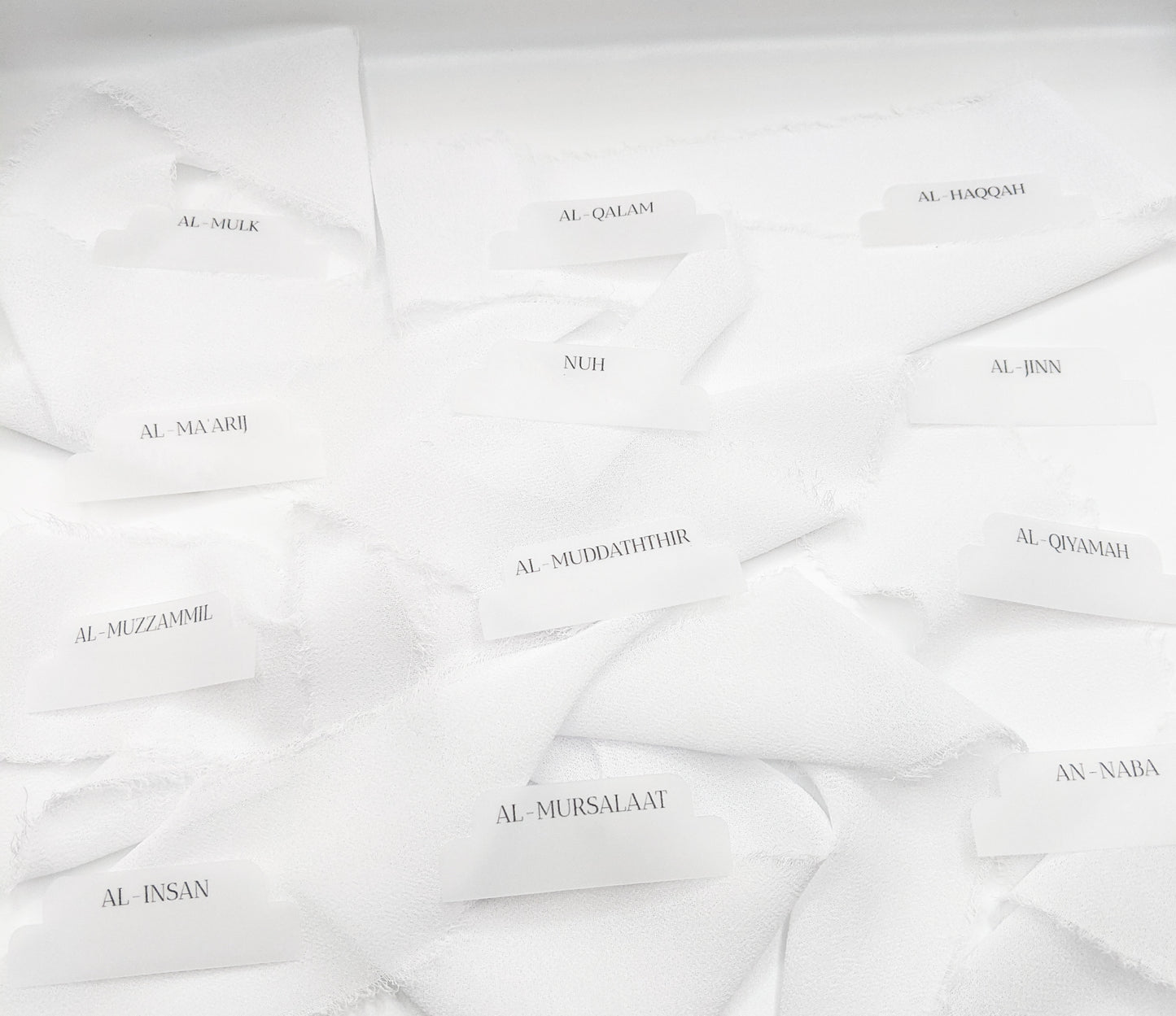 114 Qur’an Arabic Vellum Tabs