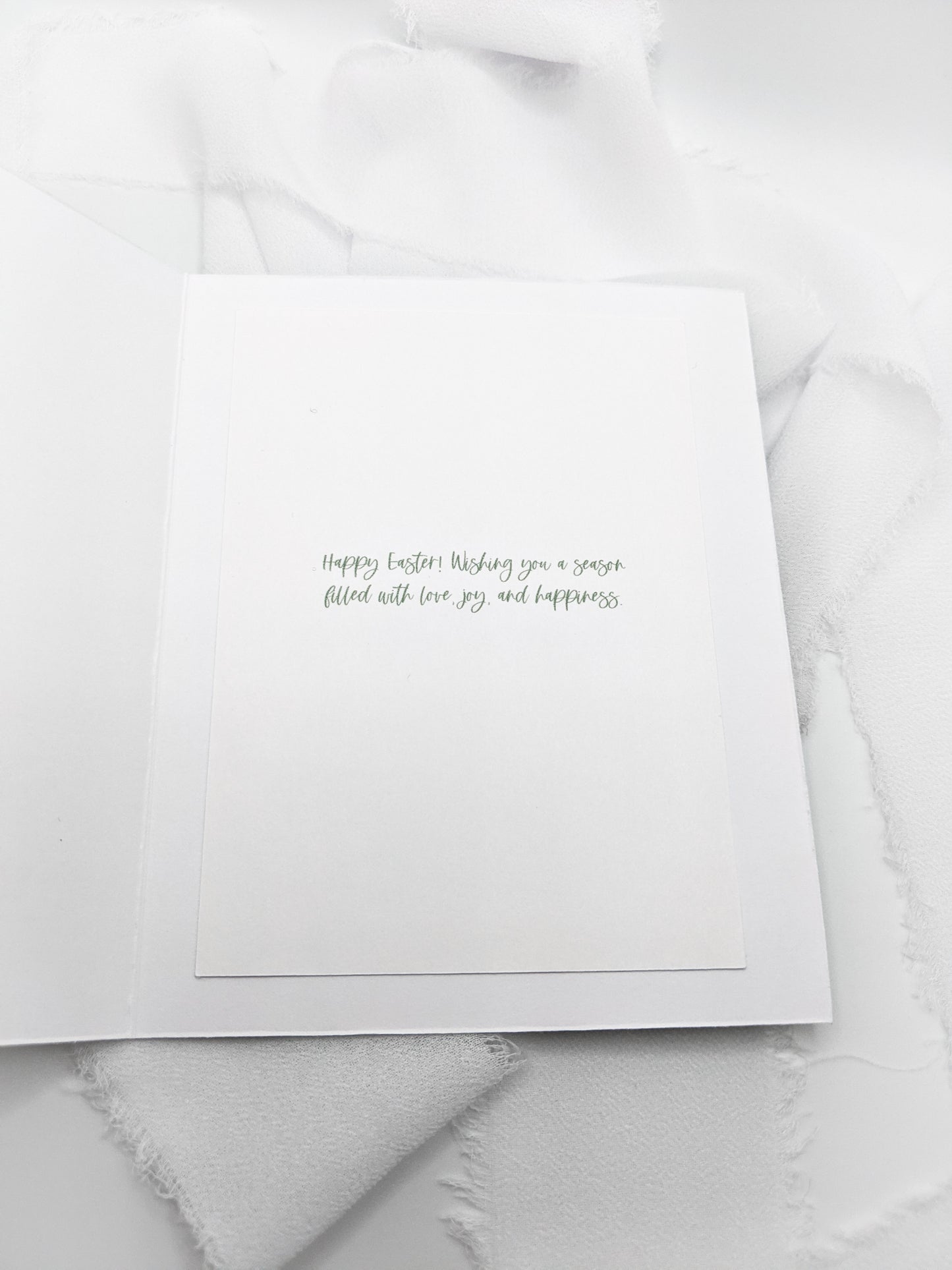 4”x5” Green Classy Easter Card