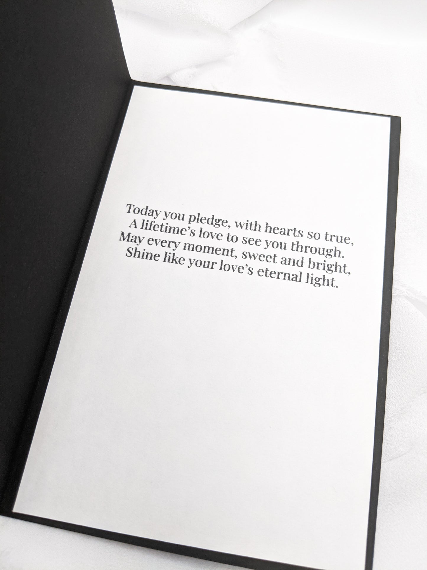 4"x6" Groom Wedding Day Embossed Card