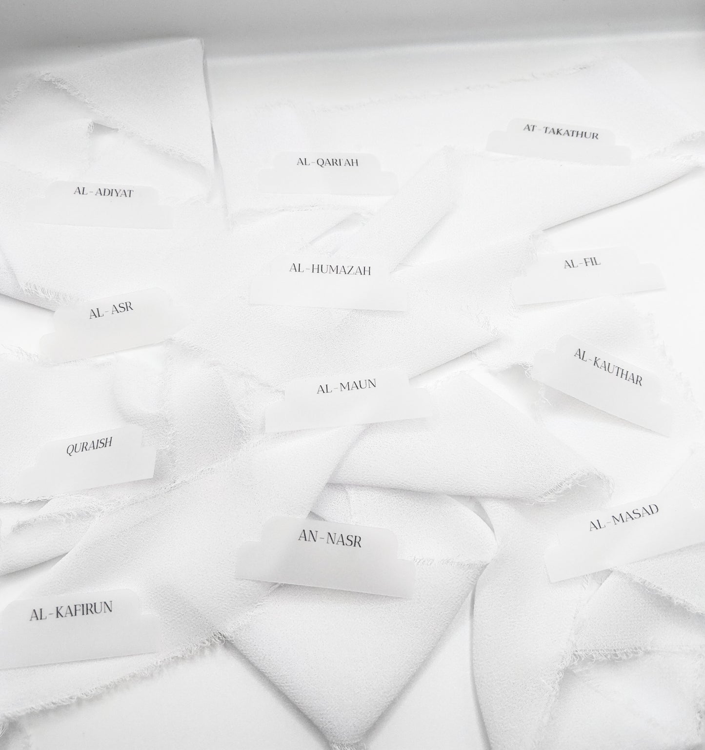 114 Qur’an Arabic Vellum Tabs