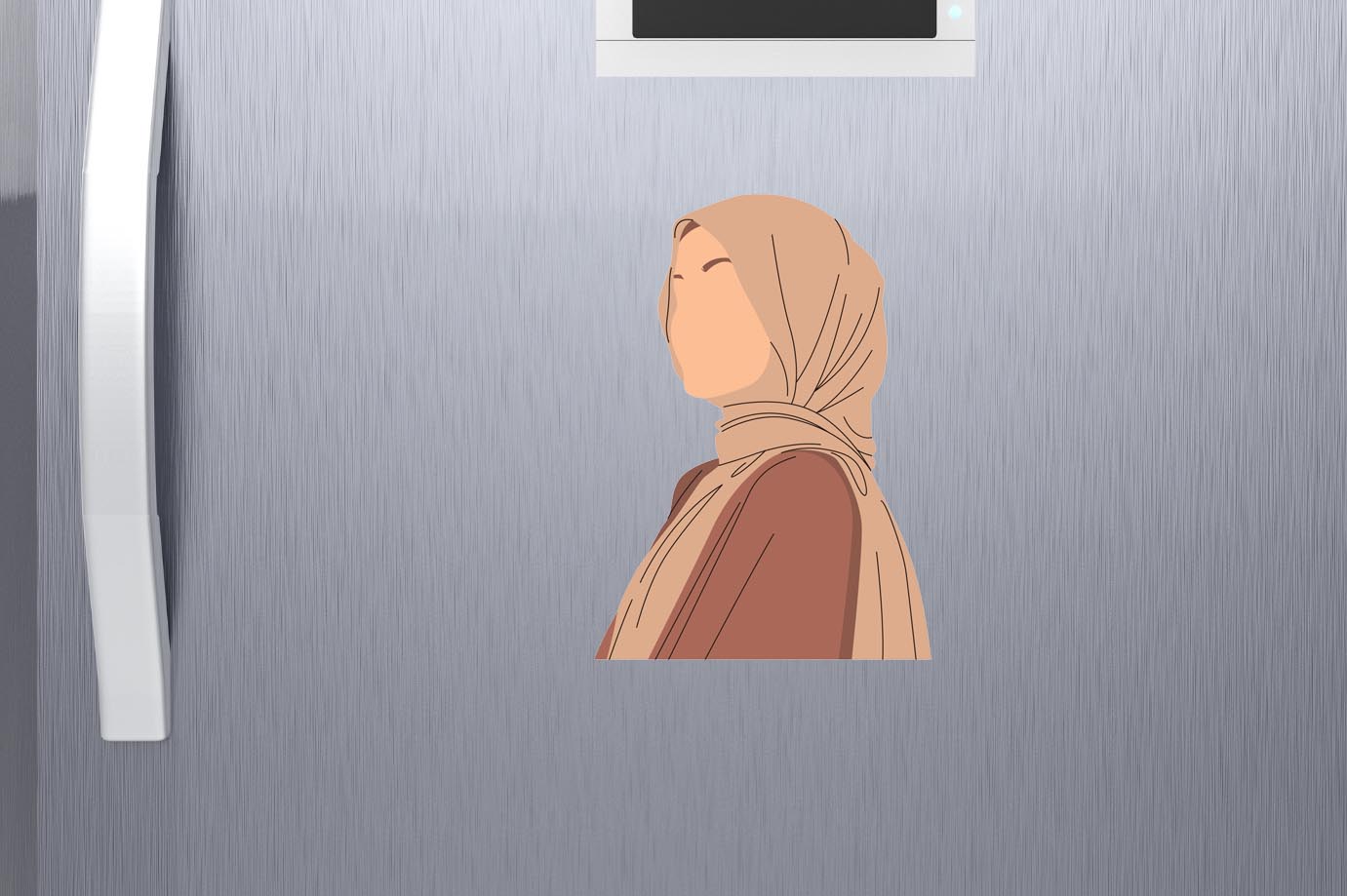 Muslim Girl Magnet