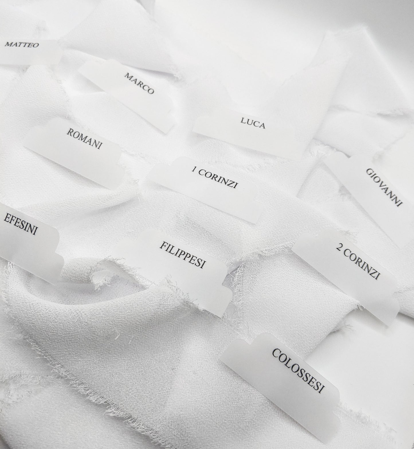 66 Italian Vellum Bible Tabs