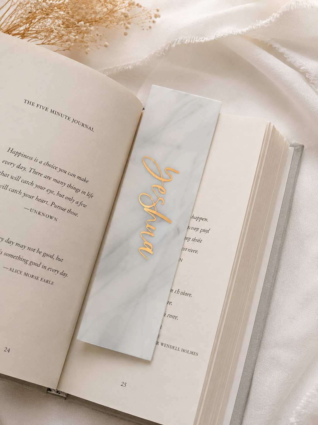 Personalized Acrylic Bookmark, Custom Name Bookmark, Reader Gift, Book Lover Gift