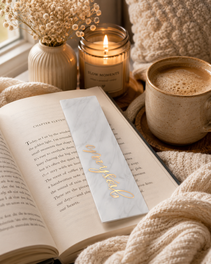 Personalized Acrylic Bookmark, Custom Name Bookmark, Reader Gift, Book Lover Gift