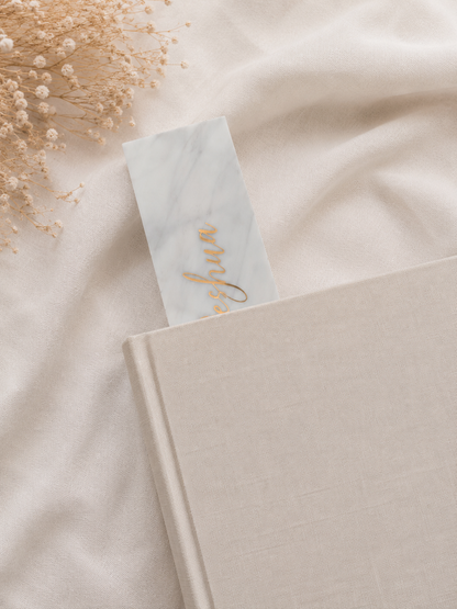 Personalized Acrylic Bookmark, Custom Name Bookmark, Reader Gift, Book Lover Gift