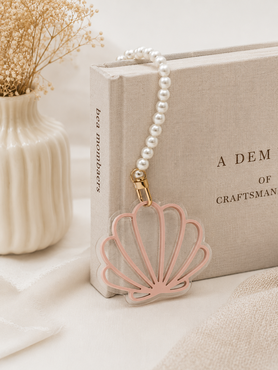 Personalized Acrylic Shell Keychain