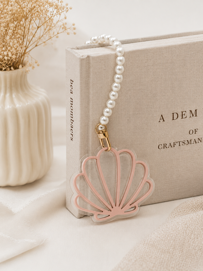 Personalized Acrylic Shell Keychain
