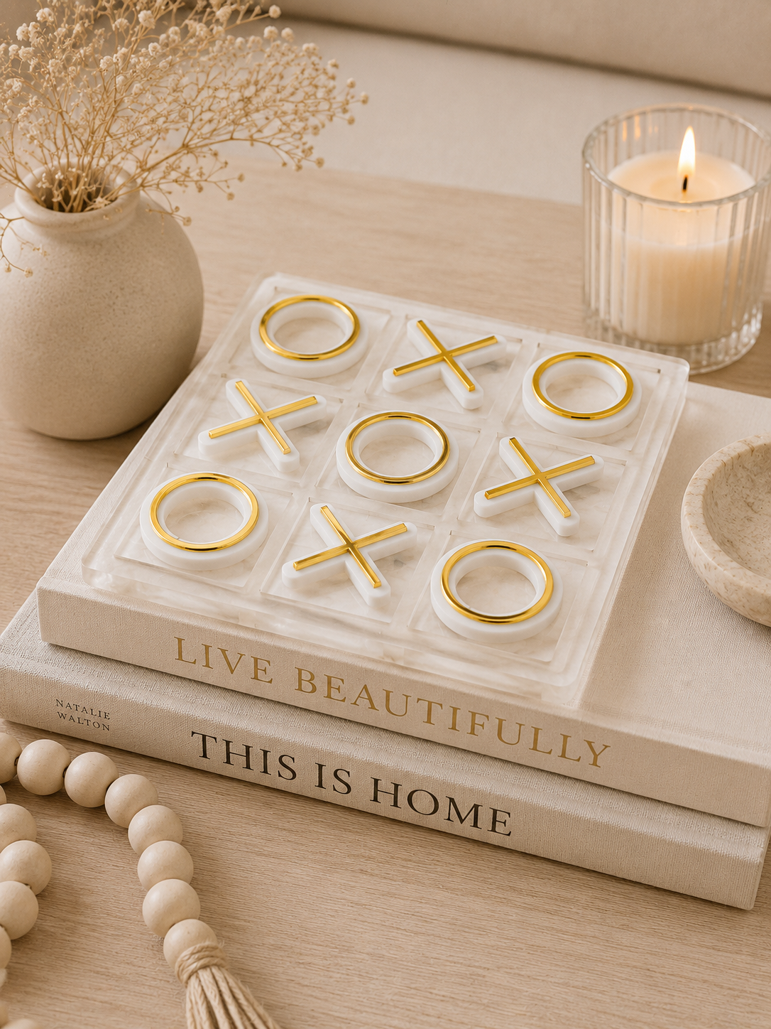 Custom Acrylic Tic Tac Toe Game