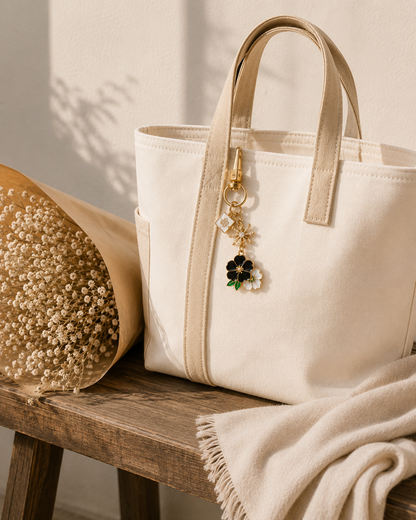 Gold Bag Charm, Purse Accessory, Handbag Charm