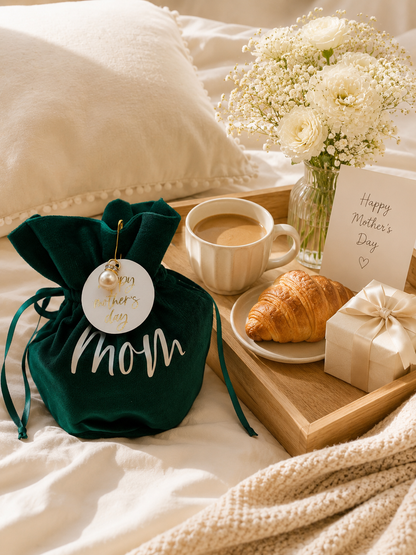 Personalized Mother’s Day Velvet Gift Bag