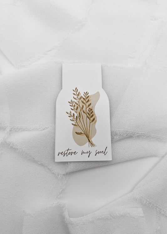 Restore My Soul Magnetic Bookmark