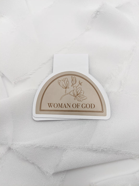 Woman of God Magnetic Bookmark