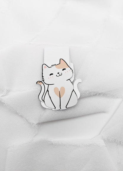 Cat Magnetic Bookmark