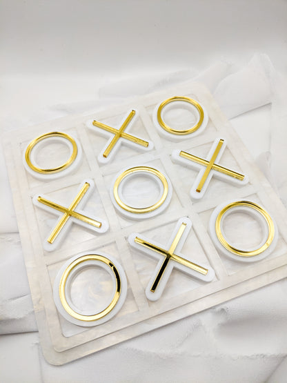 Custom Acrylic Tic Tac Toe Game, Personalized Game Gift