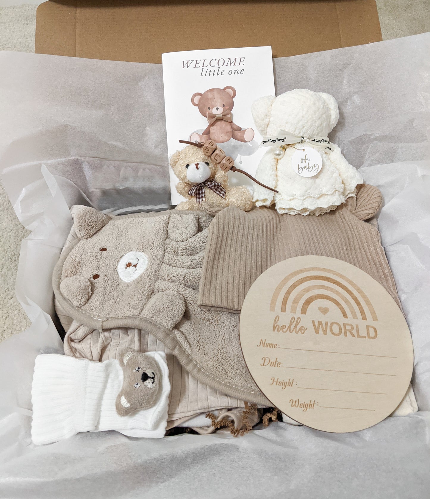 Custom Newborn Baby Gift Package