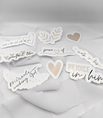 Neutrals Bible Sticker Pack