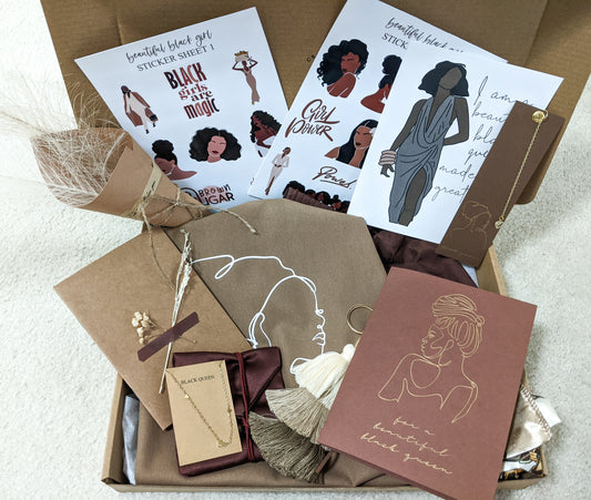 Custom Black Queen Gift Package