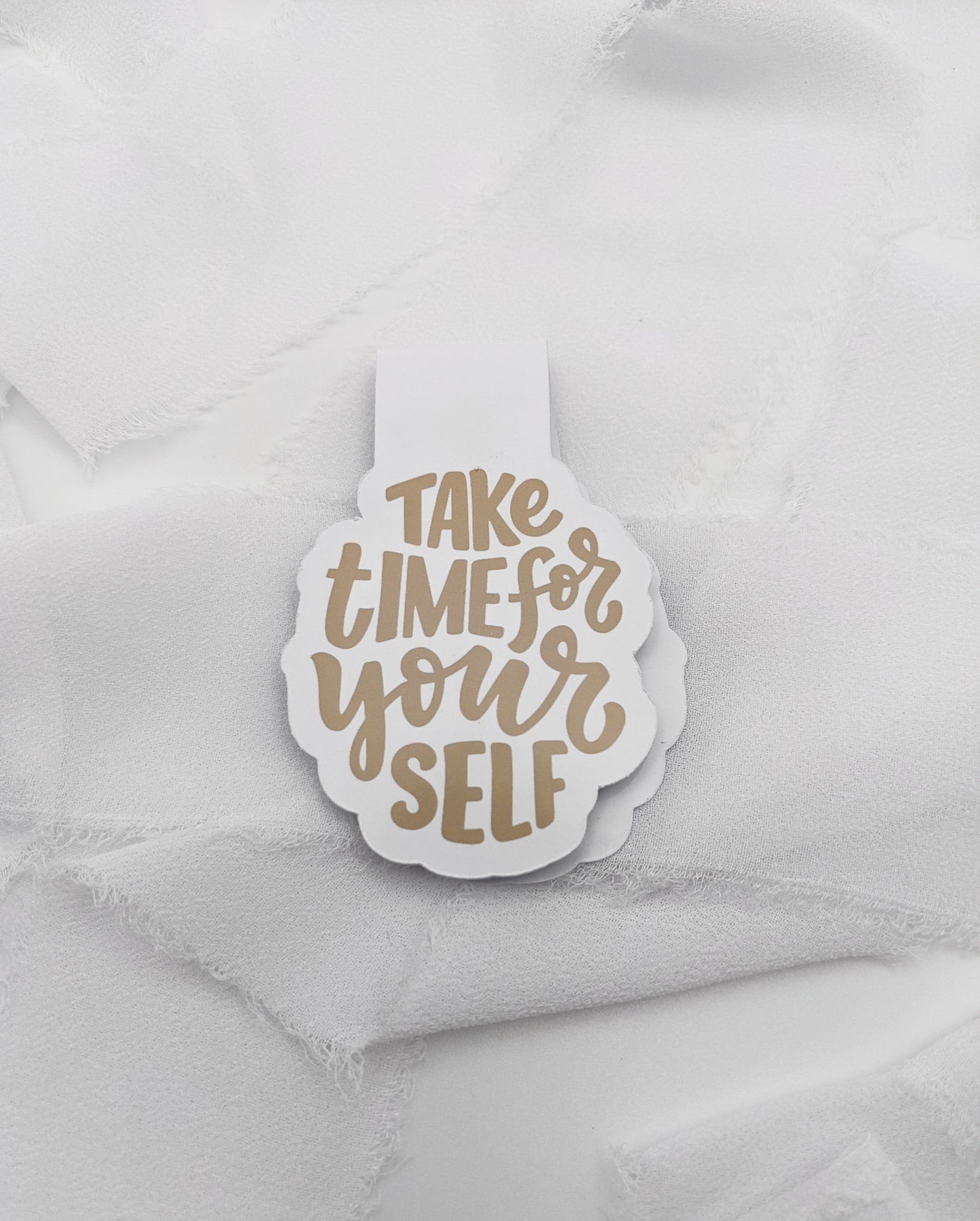 Take Time Magnetic Bookmark