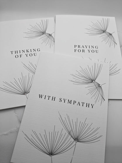 5"x7" Sympathy Cards