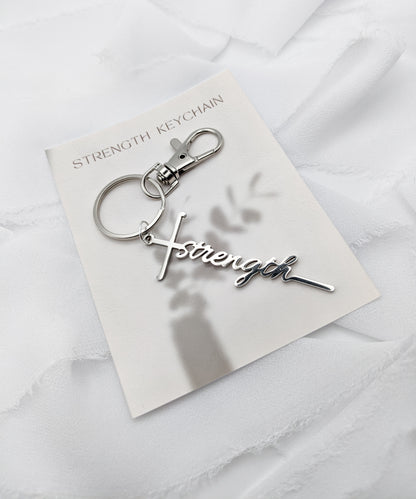 Strength Keychain