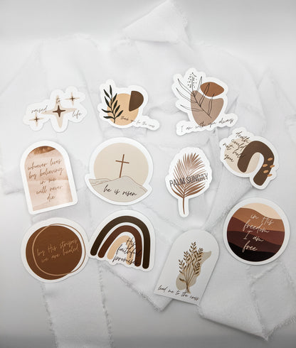 Religious Easter Sticker Pack