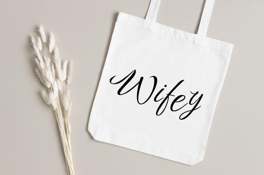 Wifey Tote Bag