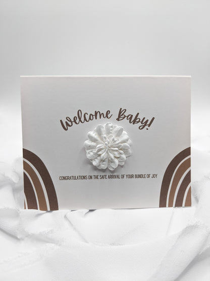 5"x4" Newborn Baby Card