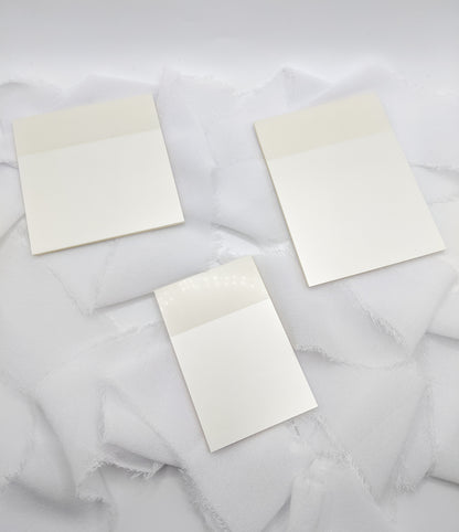 Set of 3, Transparent Post-Its