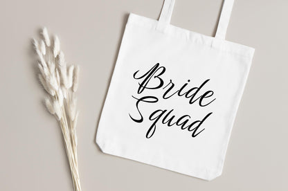 Bride Squad Wedding Tote Bag