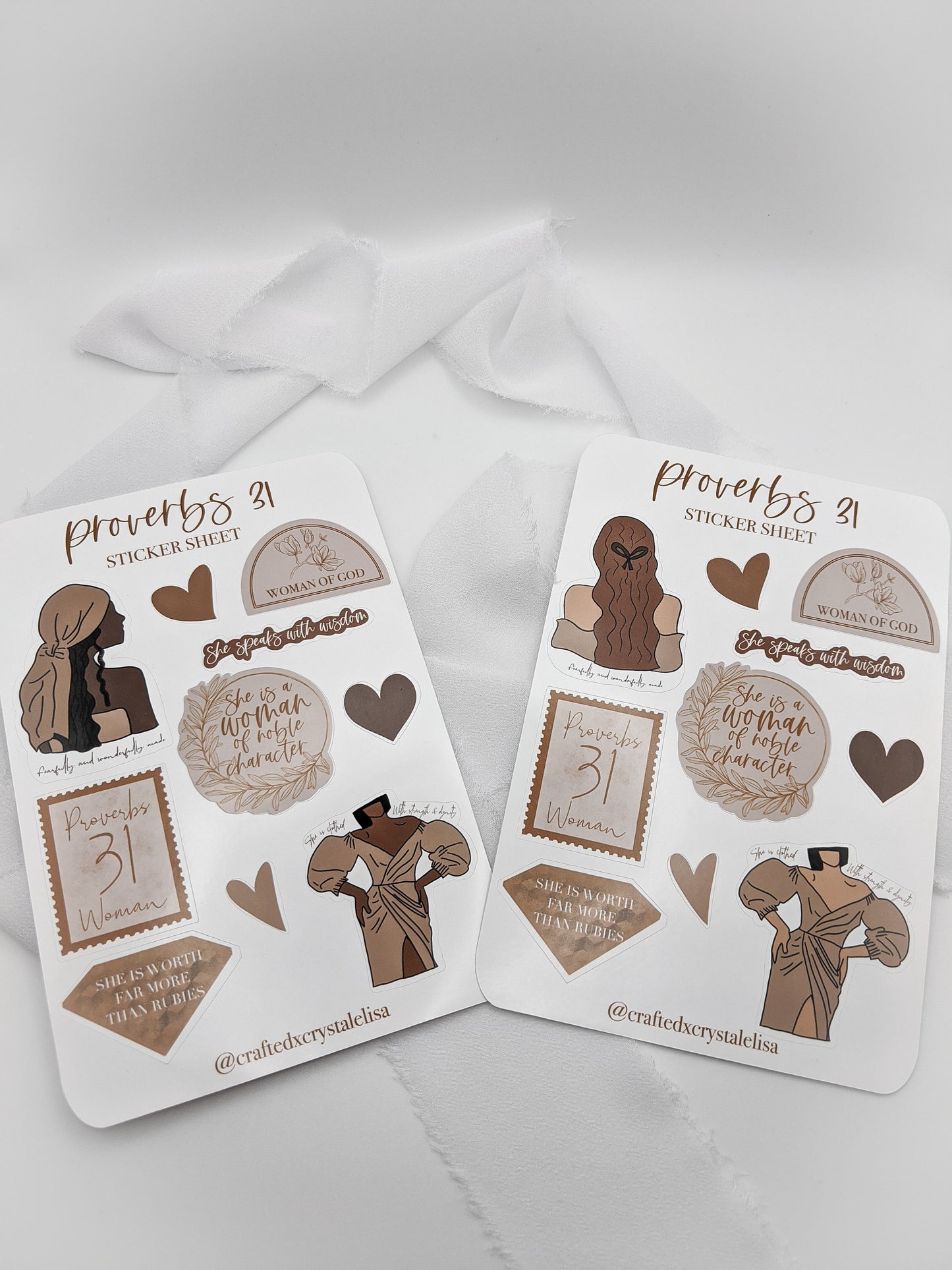 Proverbs 31 Woman Sticker Sheet