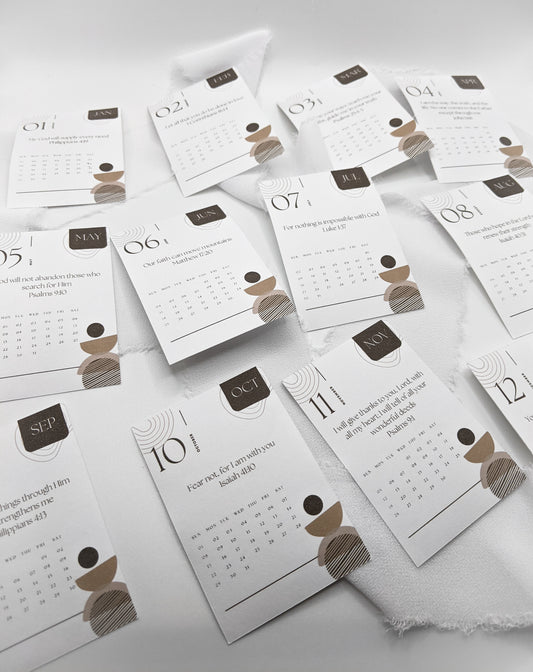 2025 Religious Calendar Stickers