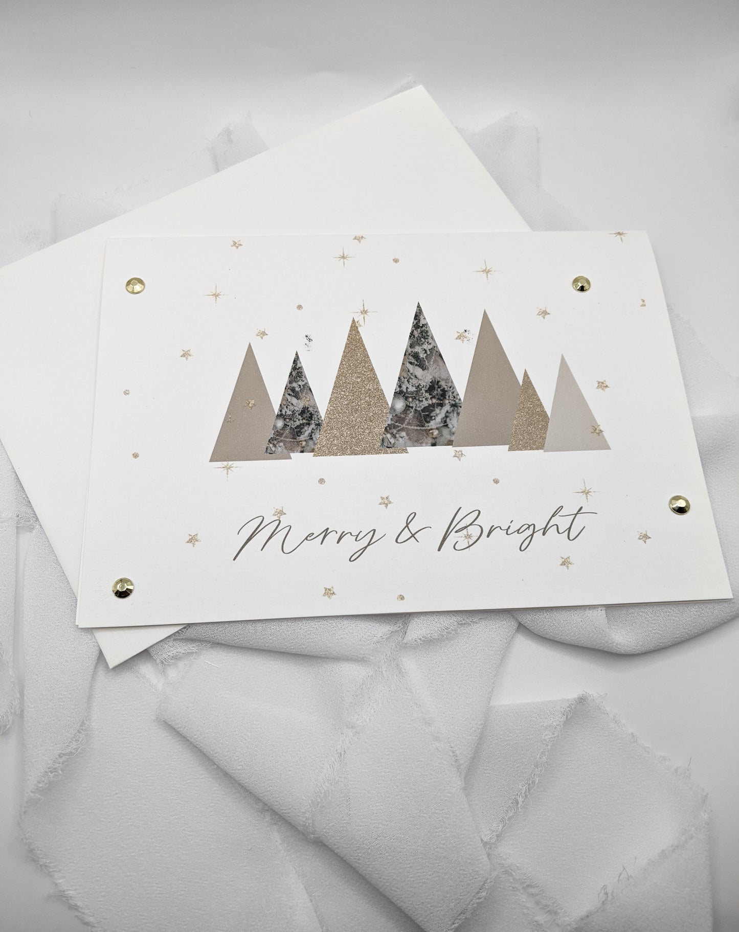 7"x5" Merry Christmas Tree Card