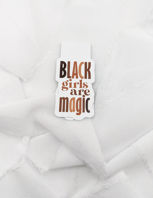 Black Girl Magic Magnetic Bookmark